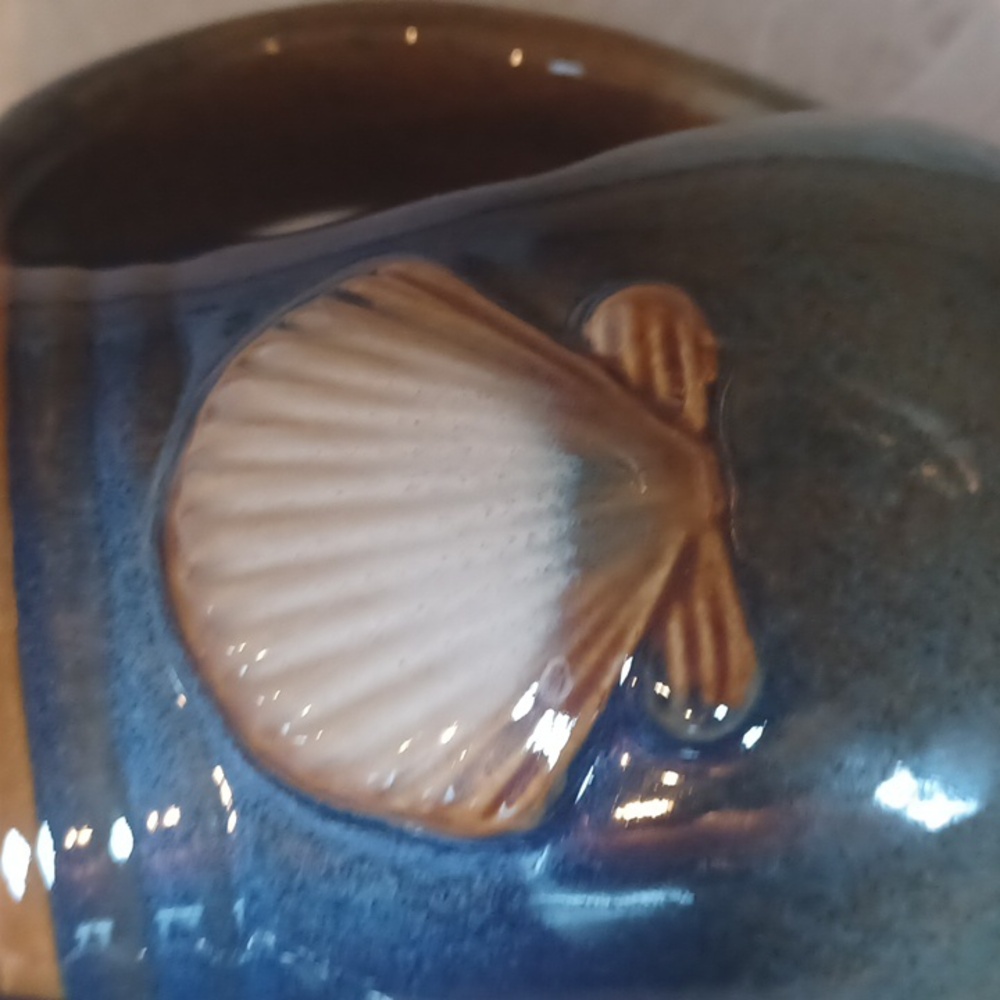 Cape Shore Beach House Ombre Shell Handwarmer Mug - Picture 2 of 7